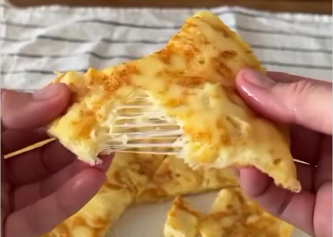 Сырная лепёшка на завтрак