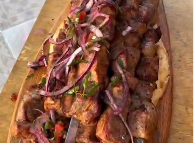 Шашлык из свинины