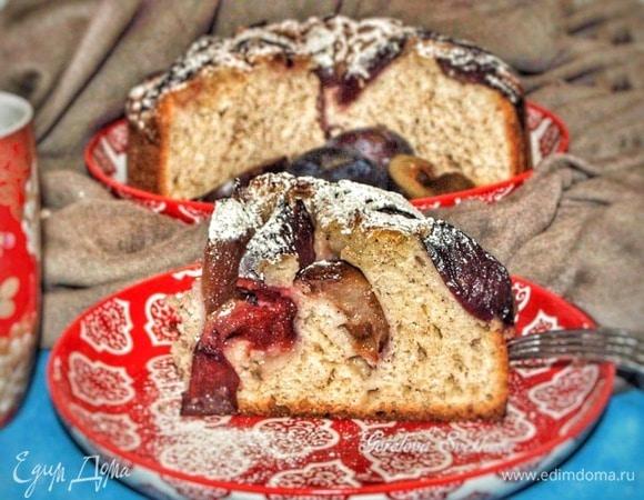 Немецкий сливовый пирог