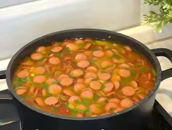 Колбасный суп